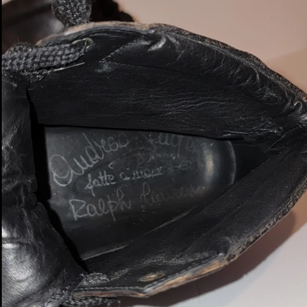 Celebrity-Owned Santoni Custom Boots - Size 9 - Black German Hunter Boot